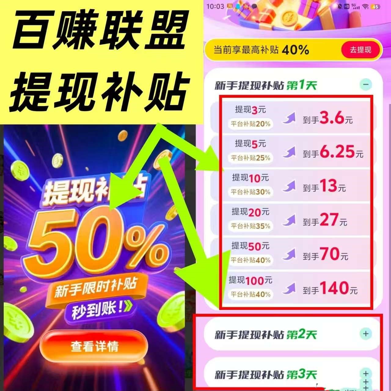 首码项目「百币联盟」:不养机、不拉人,每天碎片时间轻松撸10~50元!