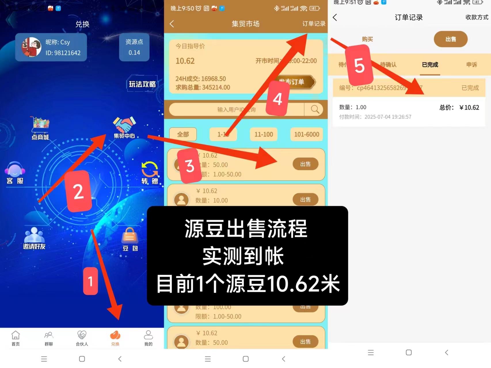 源点现价10.62米！实测到帐！不保留，不复投
