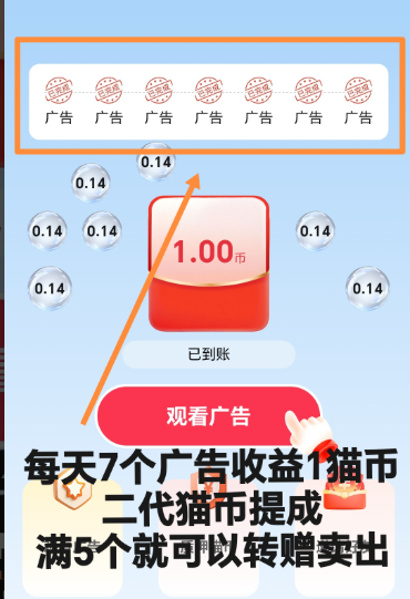 招财猫首码上线 纯零撸强烈推荐 ,推广最高20袋收溢!